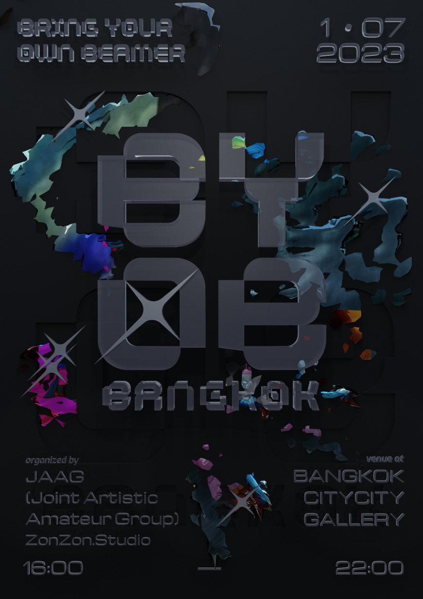 BYOB BKK 2023 — Poster